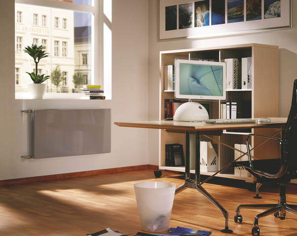 Rendering Zehnder P25 Decorative radiator Front view