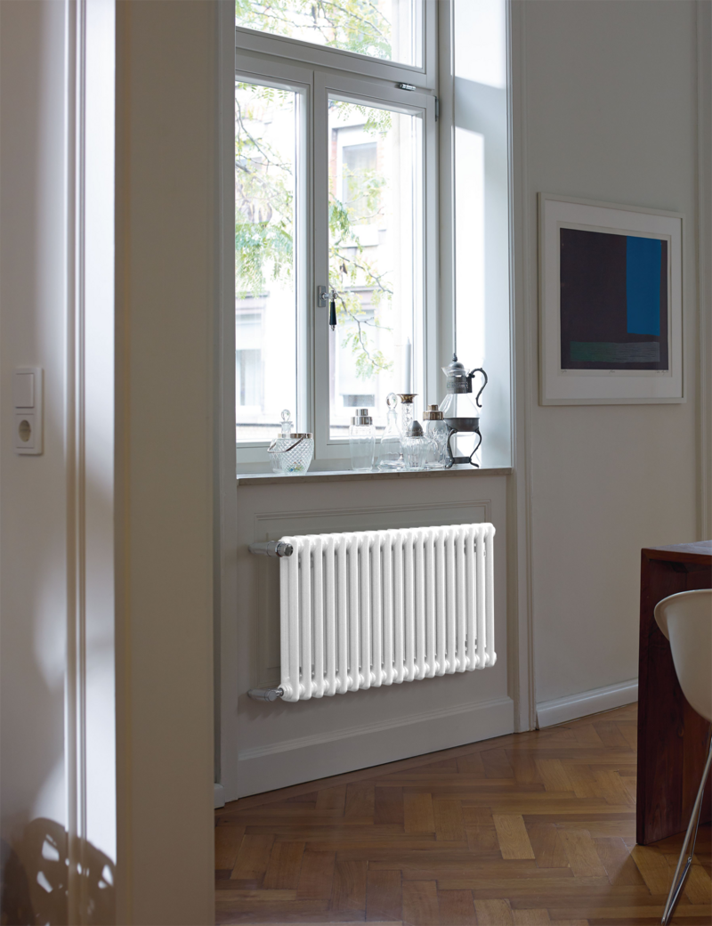 Zehnder Charleston Retrofit - Funcionamiento con agua caliente