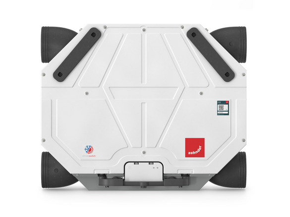 Cut-Out Zehnder ComfoAir Flex 250 Comfortable indoor ventilation Front view