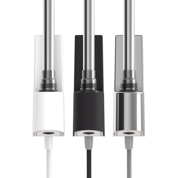 Cut-Out Zehnder Immersion Heater Design (IHD) Decorative radiator Front view