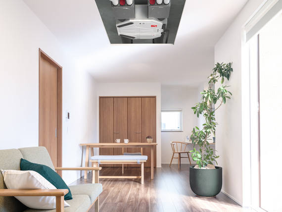 Zehnder-CSY-ComfoAirFlex_milieu_Hallway1 Stock Content Zehnder ComfoAir Flex 250 Comfortable indoor ventilation Front view