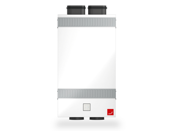 Cut-Out Zehnder ComfoAir Fit 100 Comfortable indoor ventilation Front view