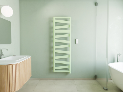 Zehnder-RAD-Ribbon-160-50_EL_IHD_PastelGreen_Bathroom_free