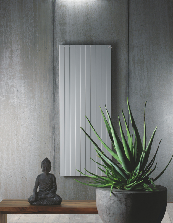 Rendering Zehnder Nova Decorative radiator Front view