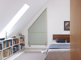 Zehnder_RAD_Excelsior-HY_sleeping room Rendering Zehnder Excelsior Decorative radiator Front view