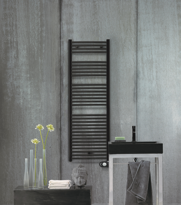 Rendering Zehnder Aura Decorative radiator Front view