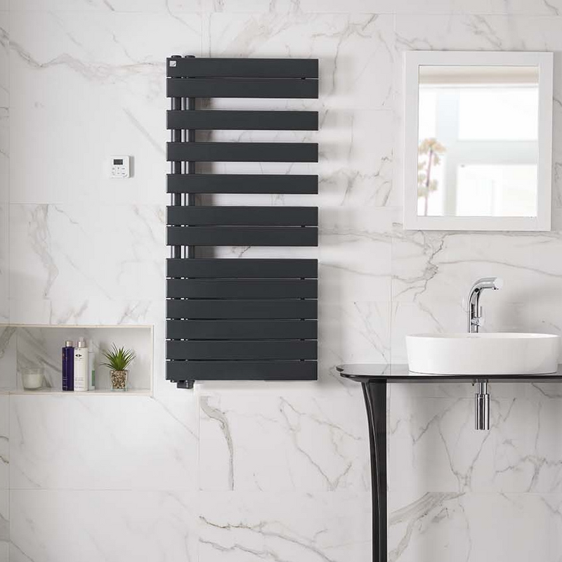 Rendering Zehnder Roda Spa Asym Decorative radiator 