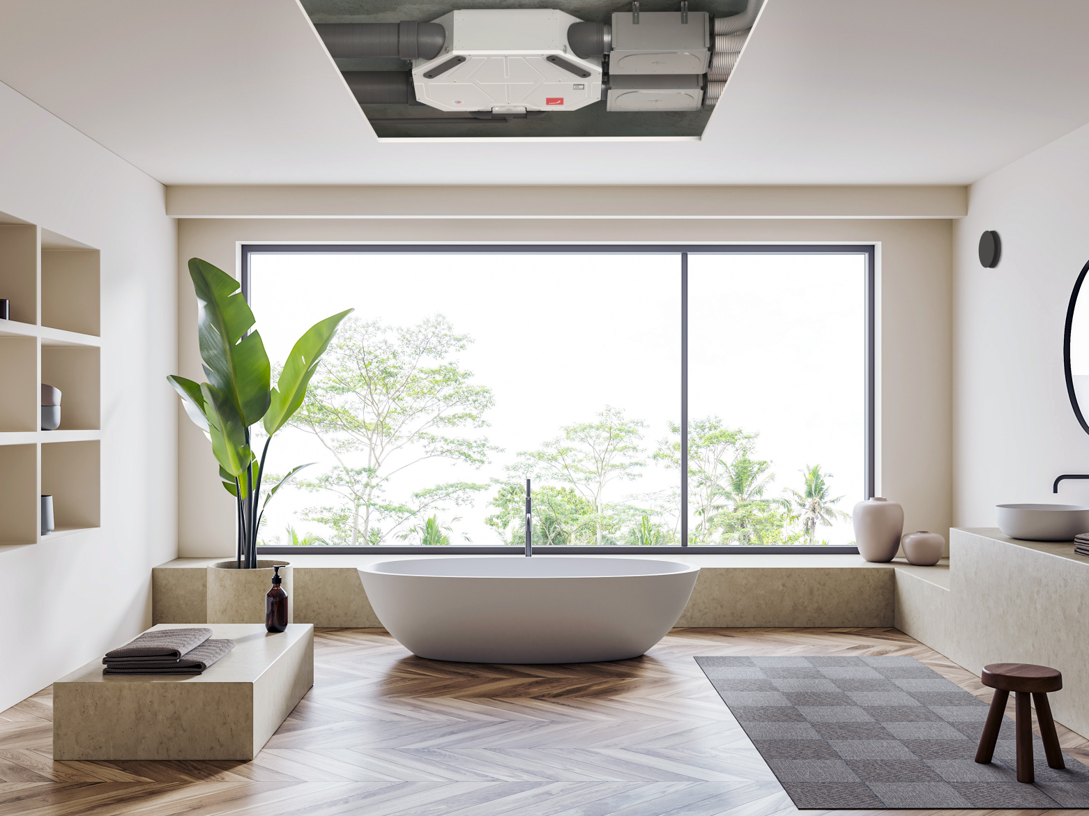 Stock Content Comfortable indoor ventilation 