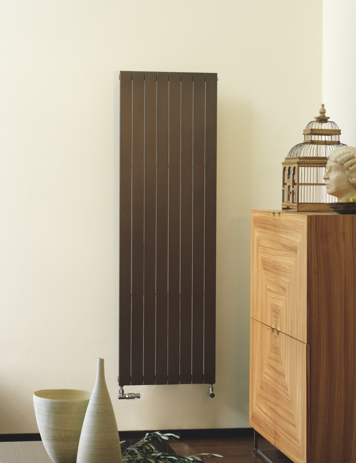 Rendering Zehnder Nova Jet Decorative radiator Front view