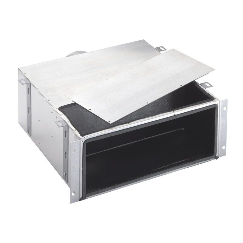 Cut-Out Zehnder ComfoCube APV Comfortable indoor ventilation Angled view