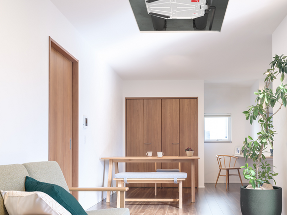 Stock Content Zehnder ComfoAir Flex 250 Comfortable indoor ventilation Front view