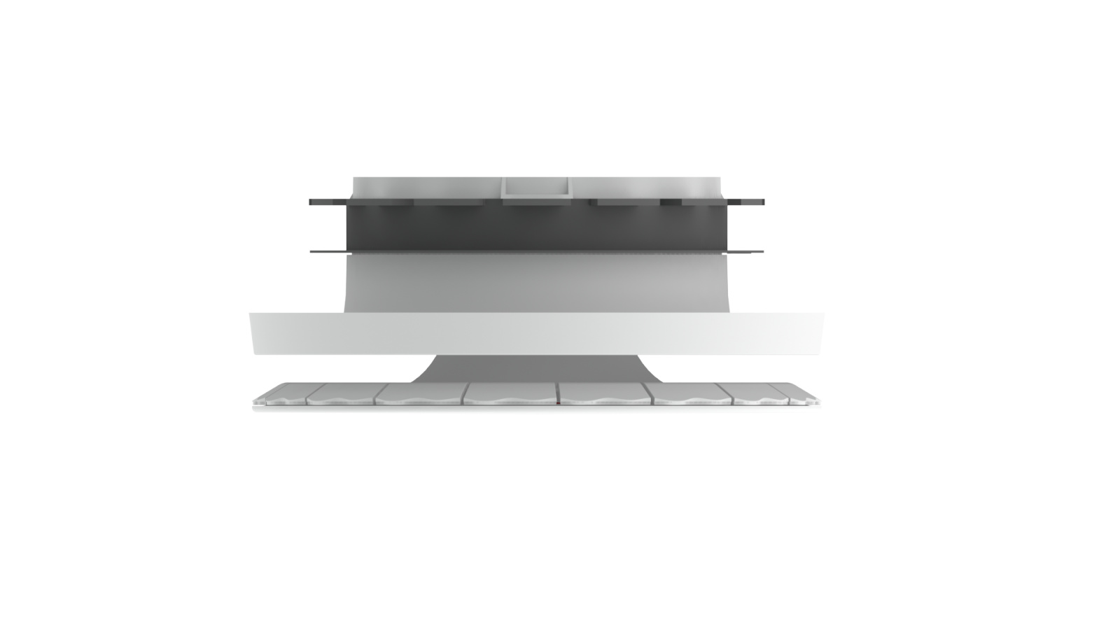 Cut-Out Zehnder ComfoValve Luna S125 Comfortable indoor ventilation Side view
