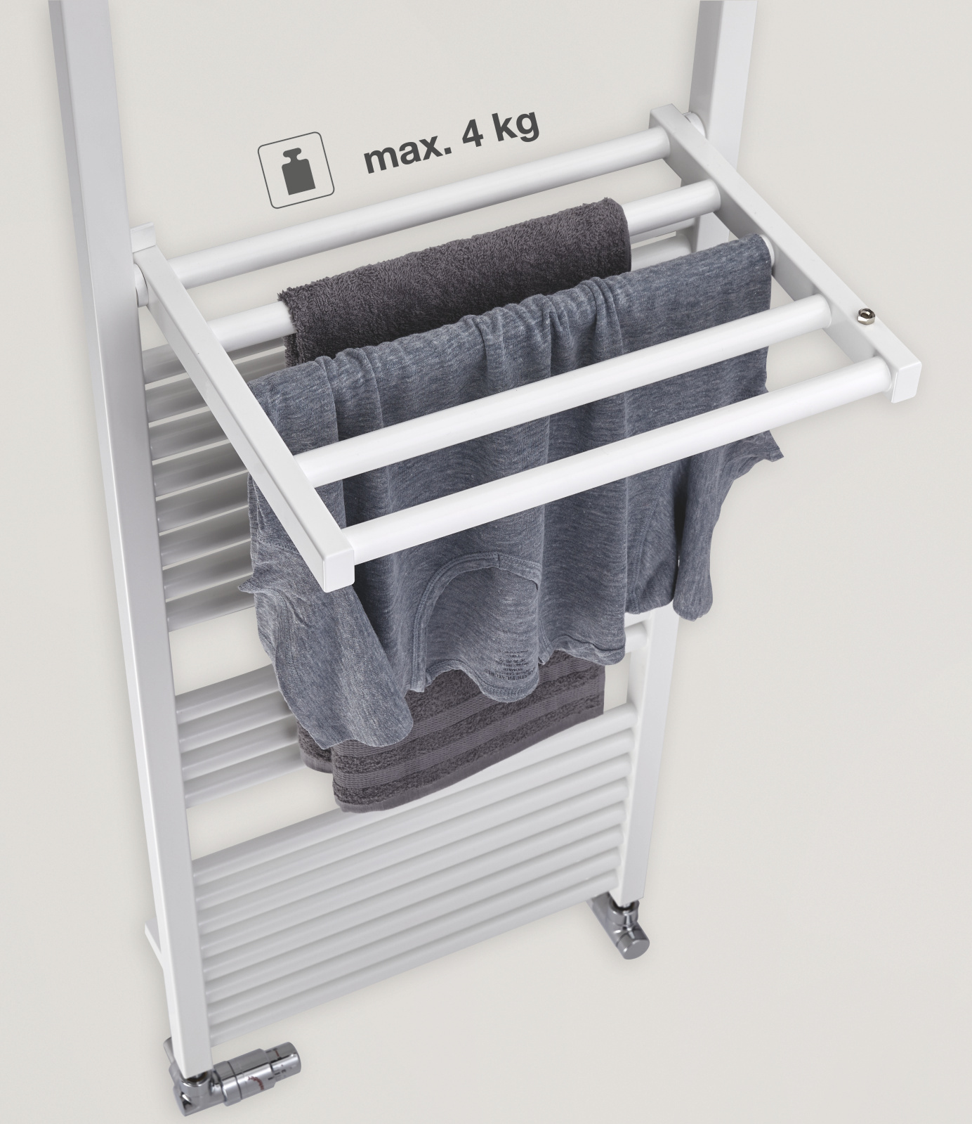 Cut-Out Zehnder Zeno Wing Decorative radiator Front view