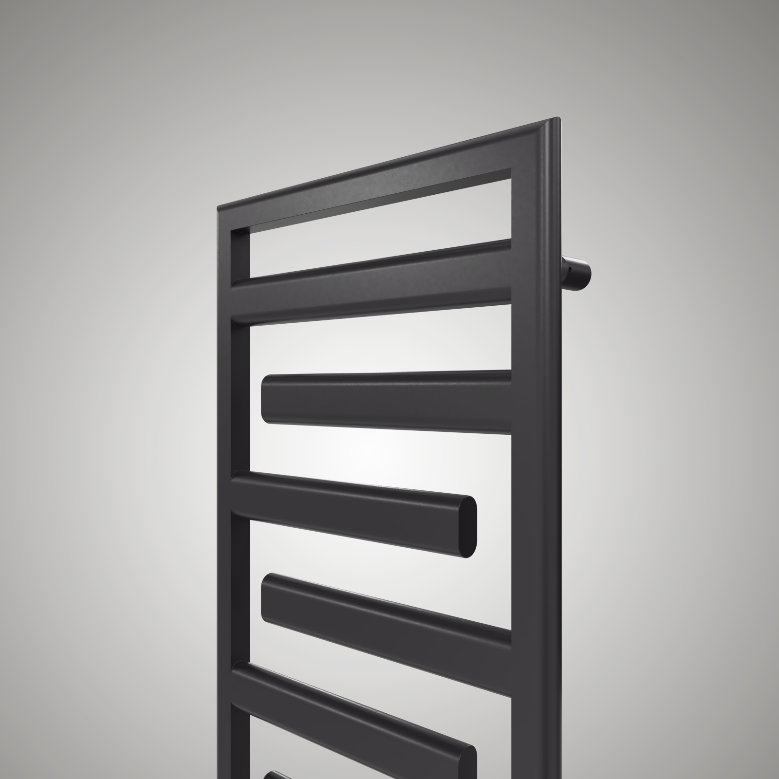 Cut-Out Zehnder Tetris Decorative radiator Angled view