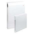 Comfoair70, CA 70, 4c, decentralized ventilation unit, single room, red, hood, plastic