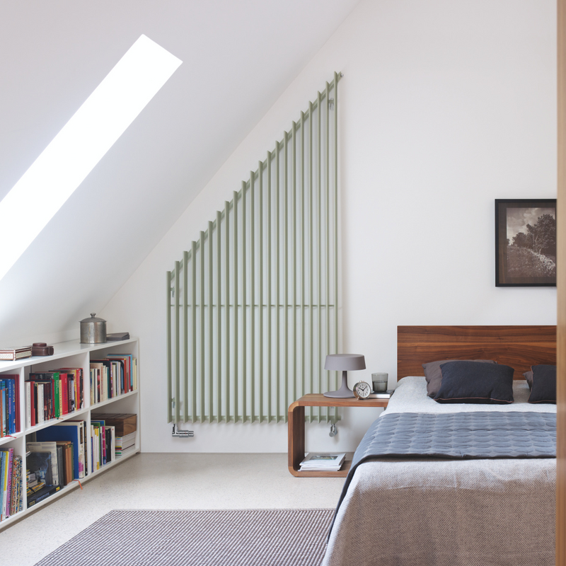 Rendering Zehnder Excelsior Decorative radiator Front view