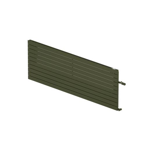 Zehnder_RAD_NovaNeo_074-200(fig6610NA500)_Olivegreen_Cutout_persp Cut-Out Zehnder Nova Neo Decorative radiator Angled view