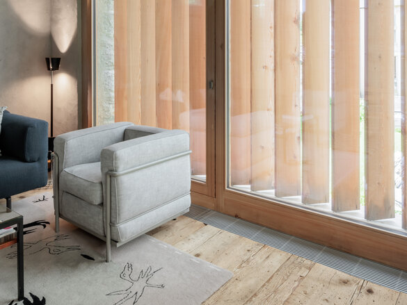 Wohnhaus Maloja, Referenzobjekt mit Zehnder Terraline Neo und Zehnder Subway