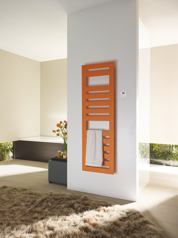 Rendering Zehnder Metropolitan Spa Decorative radiator Front view